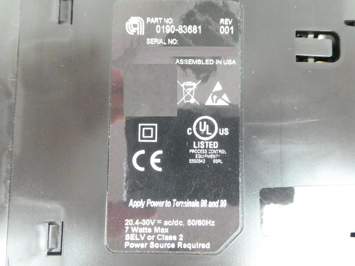 Used AMAT Applied Materials 0190-83681 PLC Programmable Logic Controller Working