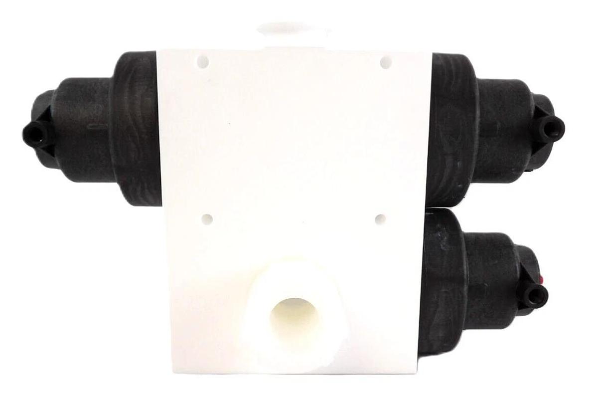 Used Entegris 888-100027 Pneumatic Chemical Valve Manifold Assembly New Surplus