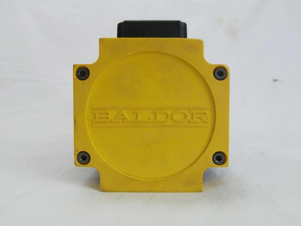 Used Baldor BSM80A-375BA Brushless AC Servo Motor S2P117W009G1 Used Working