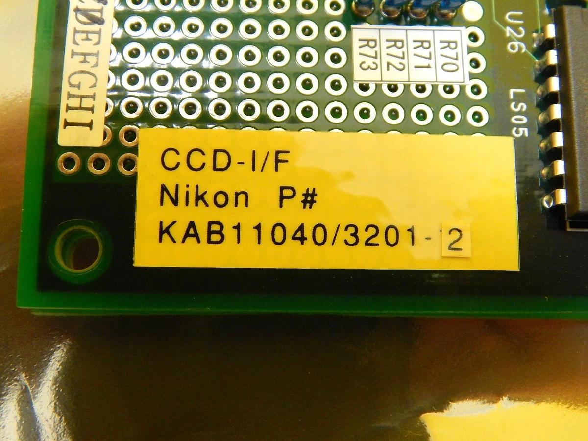 Used Nikon 4S018-546-A CCD-I/F PCB KAB11040/3201-2 2S017-394-2 OPTISTATION 3 Used