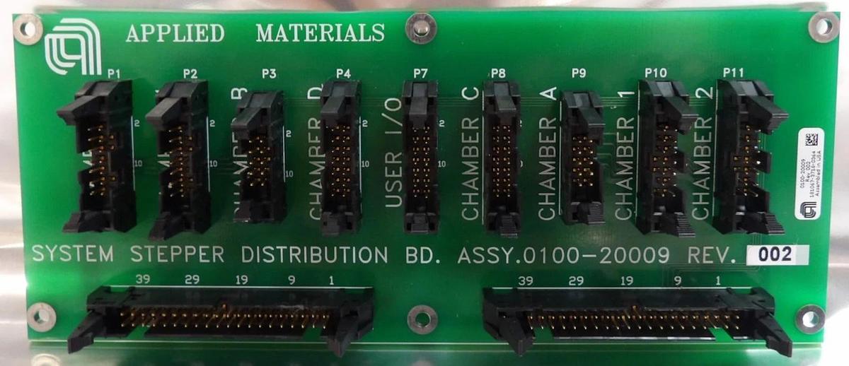 Used AMAT Applied Materials 0100-20009 System Stepper Distribution PCB Reseller Lot