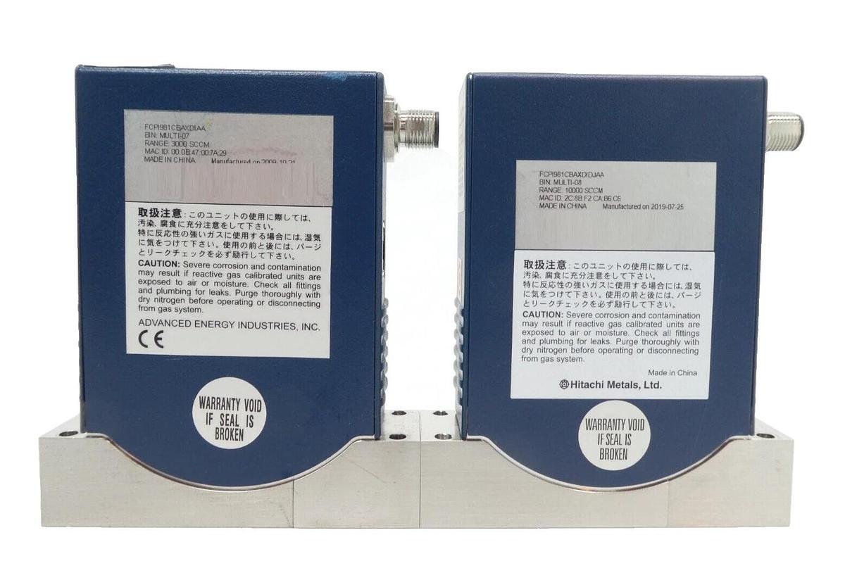 Used Aera PI-98 PI-980 Mass Flow Controller MFC Reseller Lot of 10 Working Surplus