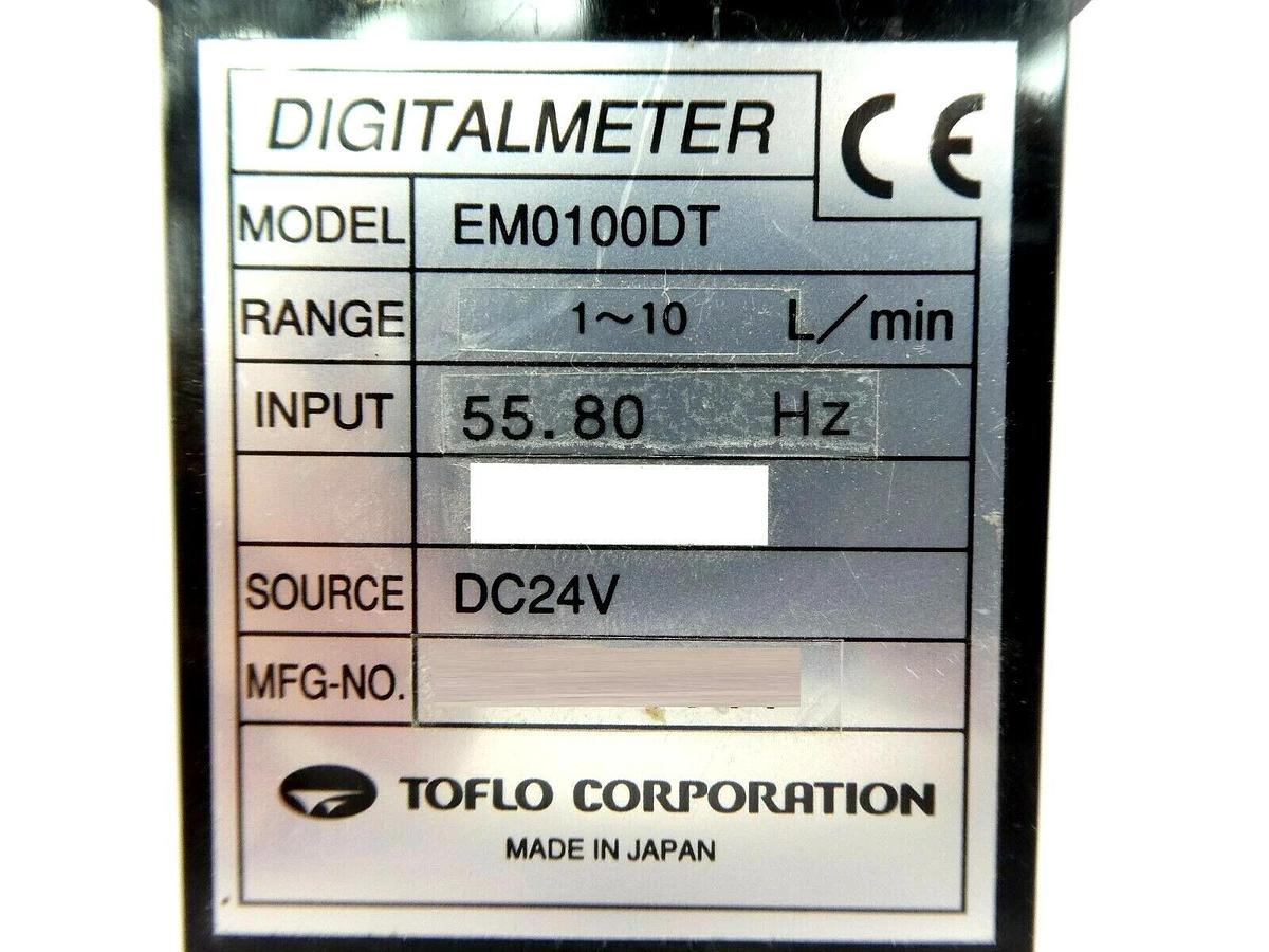 Used Toflo Corporation EM0100DT Digital Meter Reseller Lot of 36 Working Surplus