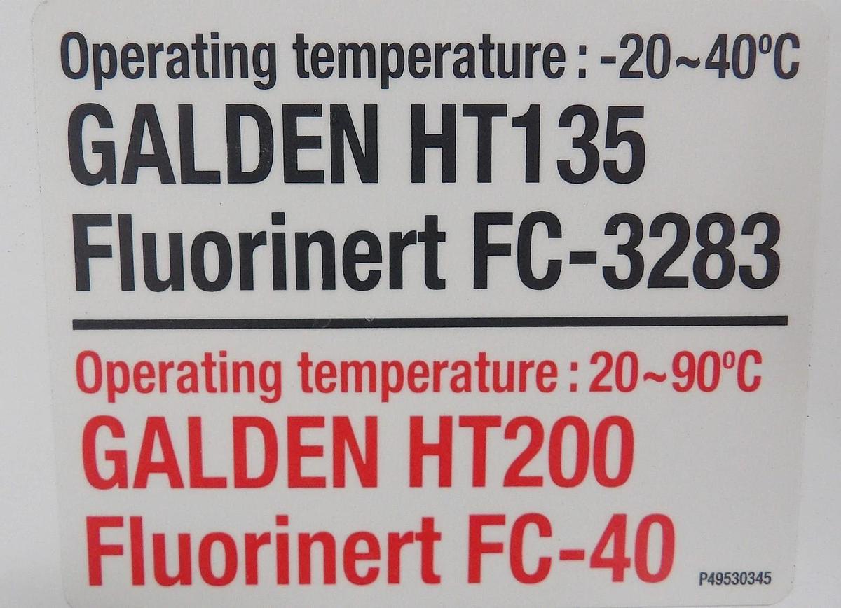Used SMC HRZD020-WS-WS 20kW Dual Channel Refrigerated Chiller Galden Tested Working