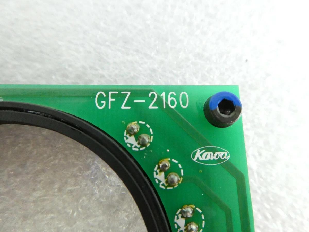 Used Kowa GFZ-2160 Inspection Lens PCB Assembly TEL Tokyo Electron P-8 Working