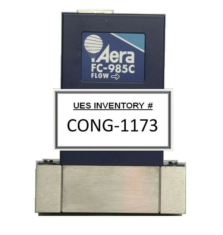 Used Aera TC FC-985CT-BF Mass Flow Controller MFC FC-985C 50 SCCM O2 Used Working
