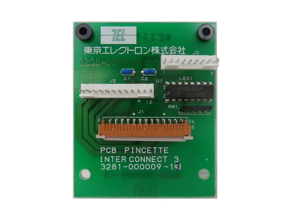 Used TEL Tokyo Electron 3281-000009-13 Pincette Interconnect 3 PCB P-8 Working Spare