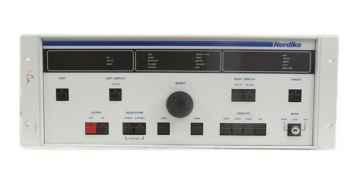 Refurbished MDX-2.5K AE Advanced Energy 3152224-039A Magnetron Drive Nordiko OEM Refurbished