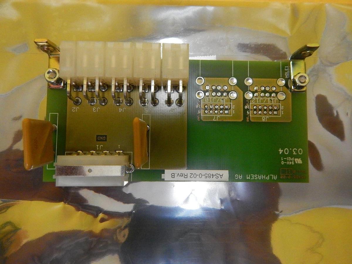 Used Alphasem AG AS485-0-02 Interface Board PCB AS485-0 Used Working