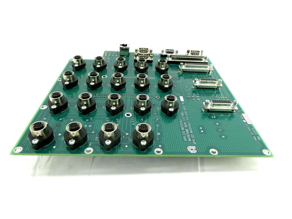 Used AMAT Applied Materials 0100-00281 Mainframe Rear I/O Panel PCB Centura Working