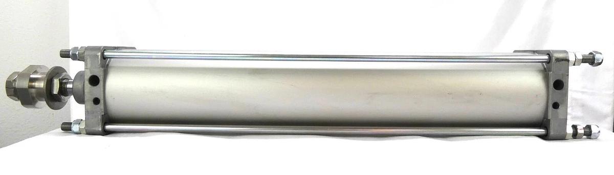 Used SMC CDS2B125TN-650-DUX00227 Tie Rod Pneumatic Air Cylinder Cs2 Working Surplus