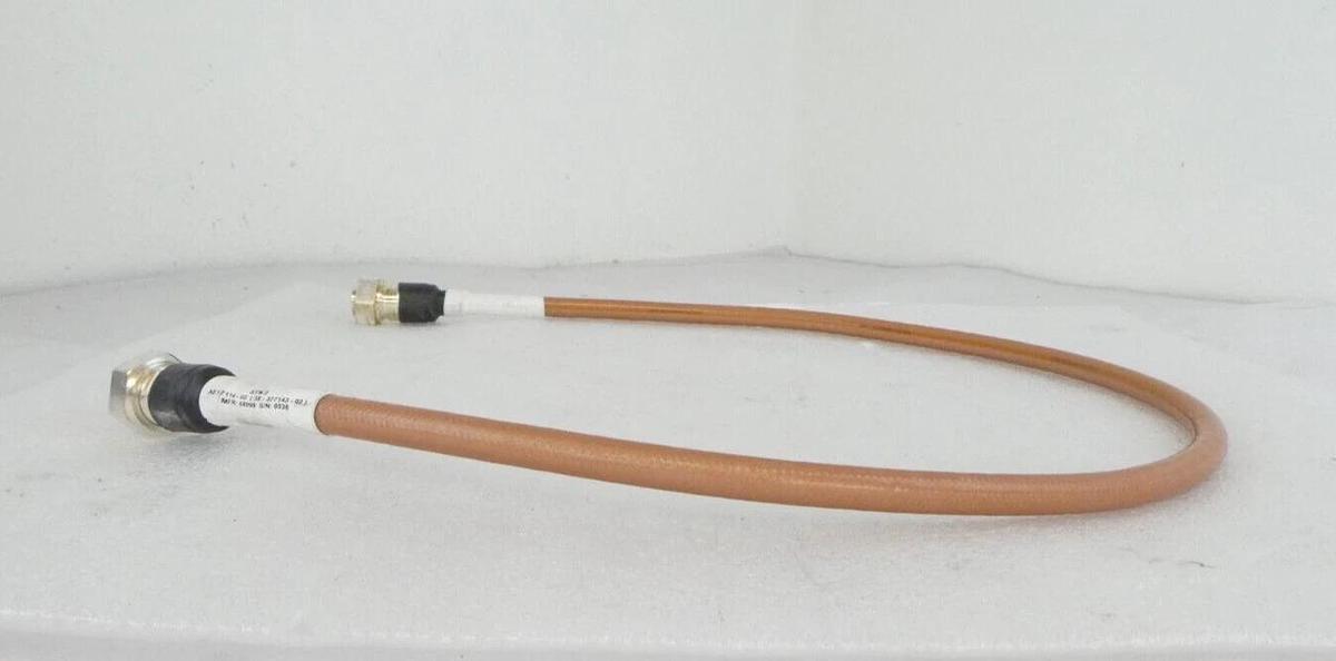 Used Novellus Systems SIRF RF Cable Set of 4 38-377143-01 AE17114-01 Working Surplus
