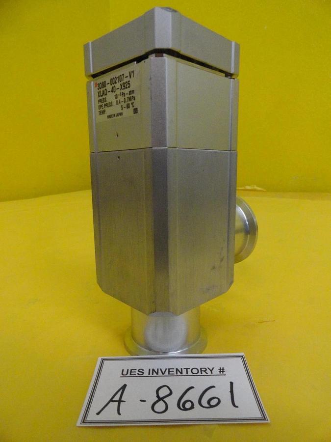 Used SMC XLAQ-40-X925 Vacuum Angle Isolation Valve TEL 3D80-002107-V1 Used Working