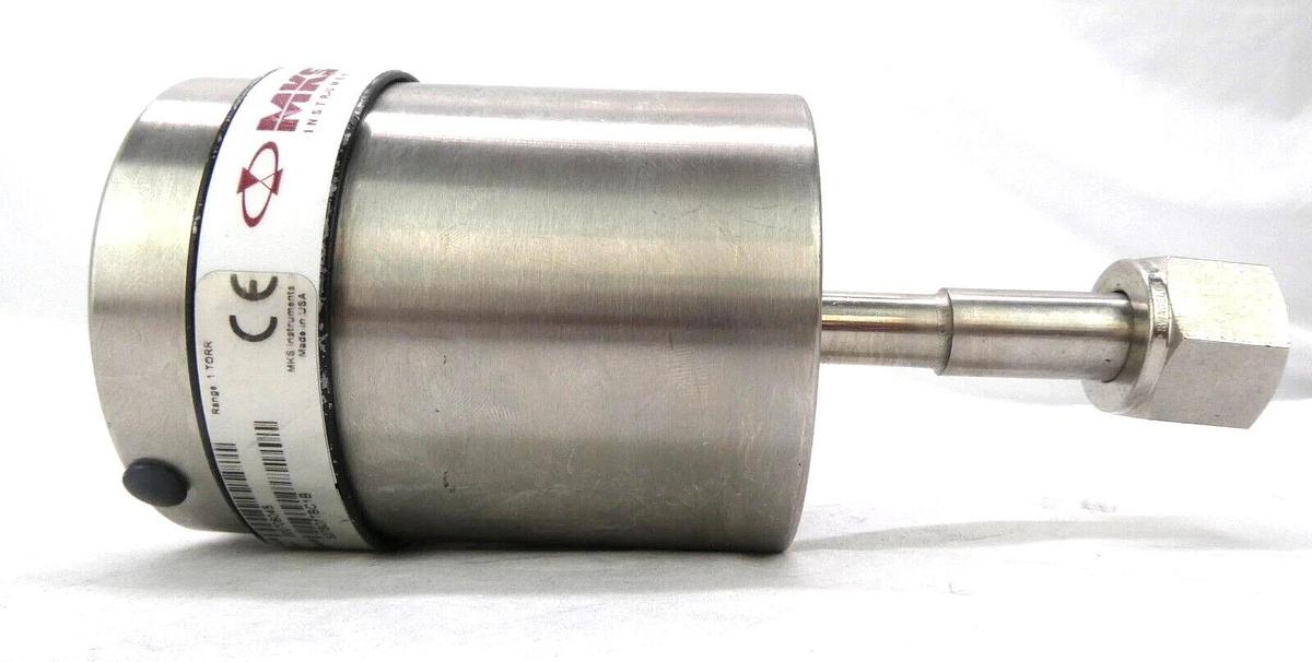 Used MKS Instruments 627B01TBC1B Baratron Pressure Transducer Tested Working Surplus