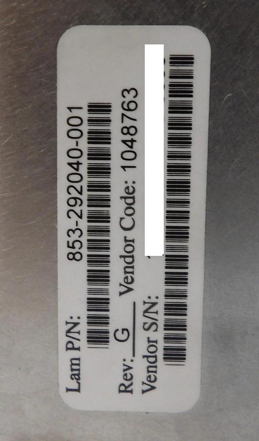 Used Lam Research 853-292040-001 SAC Maintenance Display Assembly Working Surplus