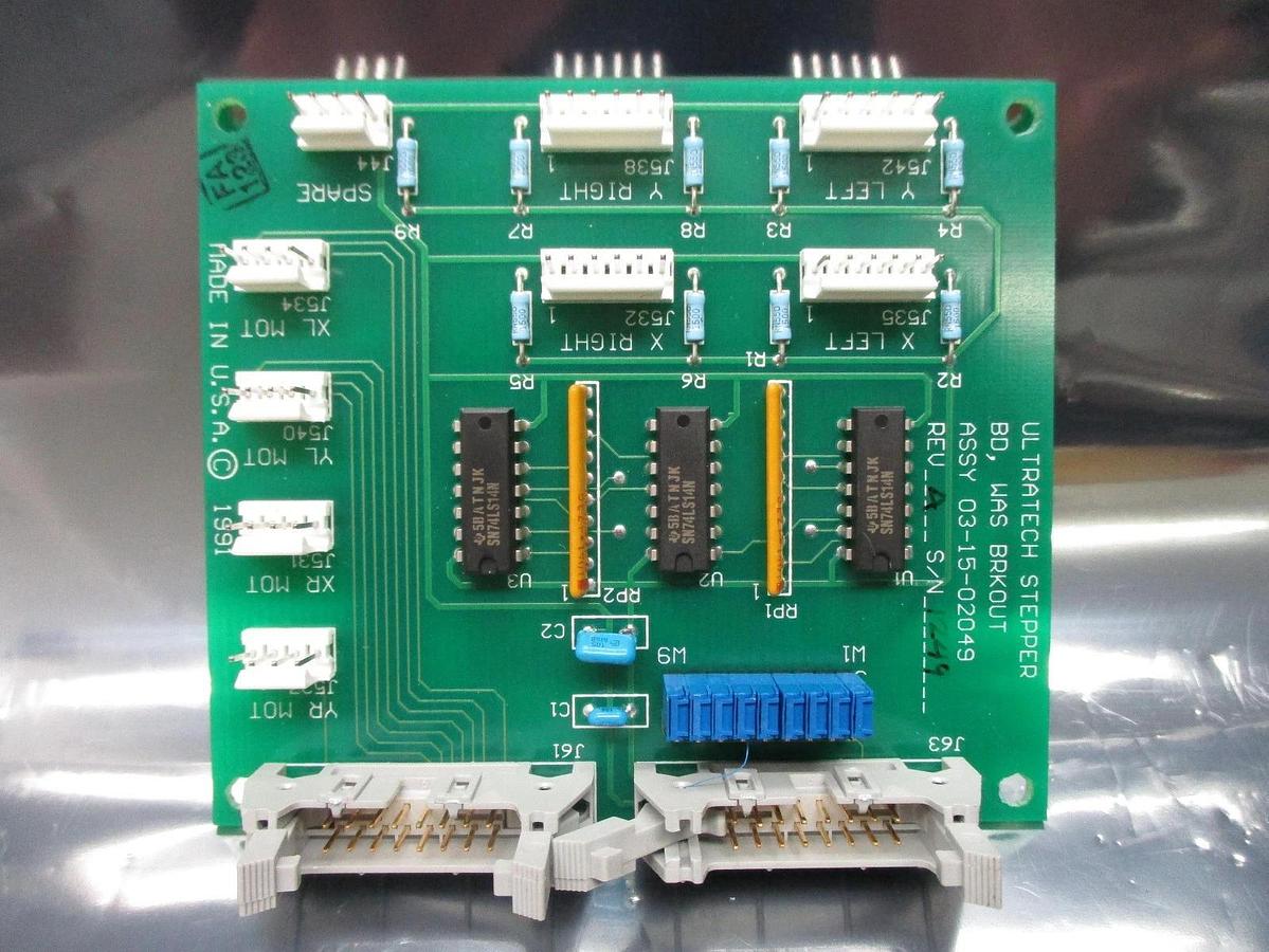 Used Ultratech Stepper 03-15-02049 WAS Breakout Board PCB 4700 Used Working