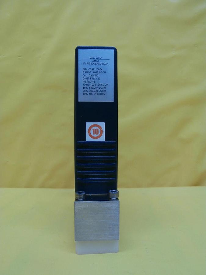 Used Aera FCPI980CBAXDIDJAA Pressure Insensitive MFC MGMR PI-98 AMAT 0190-34214 Used