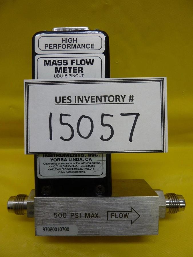 Used UNIT Instruments 1100-100137 Mass Flow Meter UFM-1100 200 SCCM N2 Used Working