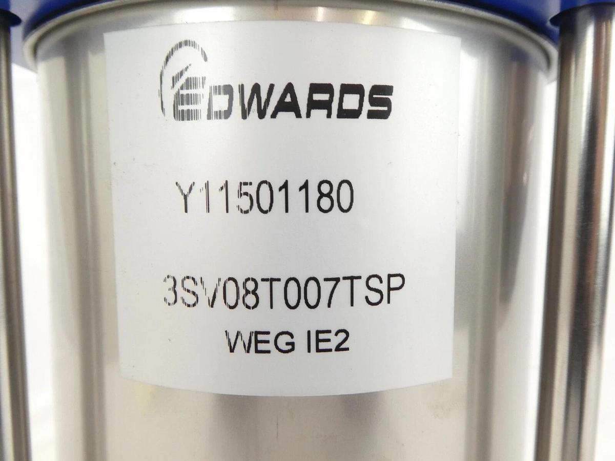 Used Edwards Y11501180 Pump Head Lowara 3SV08T007T-SP 1016L0484-EDW03 Spare Surplus