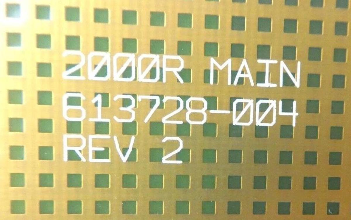Used ABB 613728-004 16Mhz Processor Motherboard PCB DPU 2000R MAIN REF 544 Working