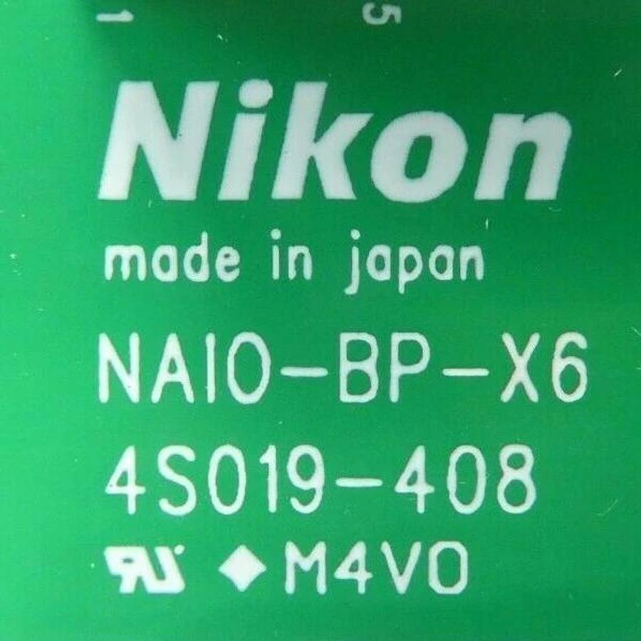 Used Nikon 4S019-408 Backplane PCB NAIO-BP-X6 E100674M000-A1 NSR FX-601F Working