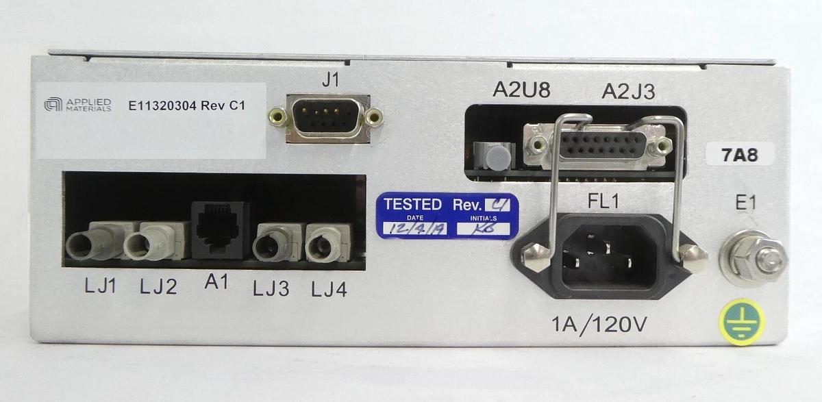 Used Varian Semiconductor E11320304 Source Suppression Controller VIISta Working
