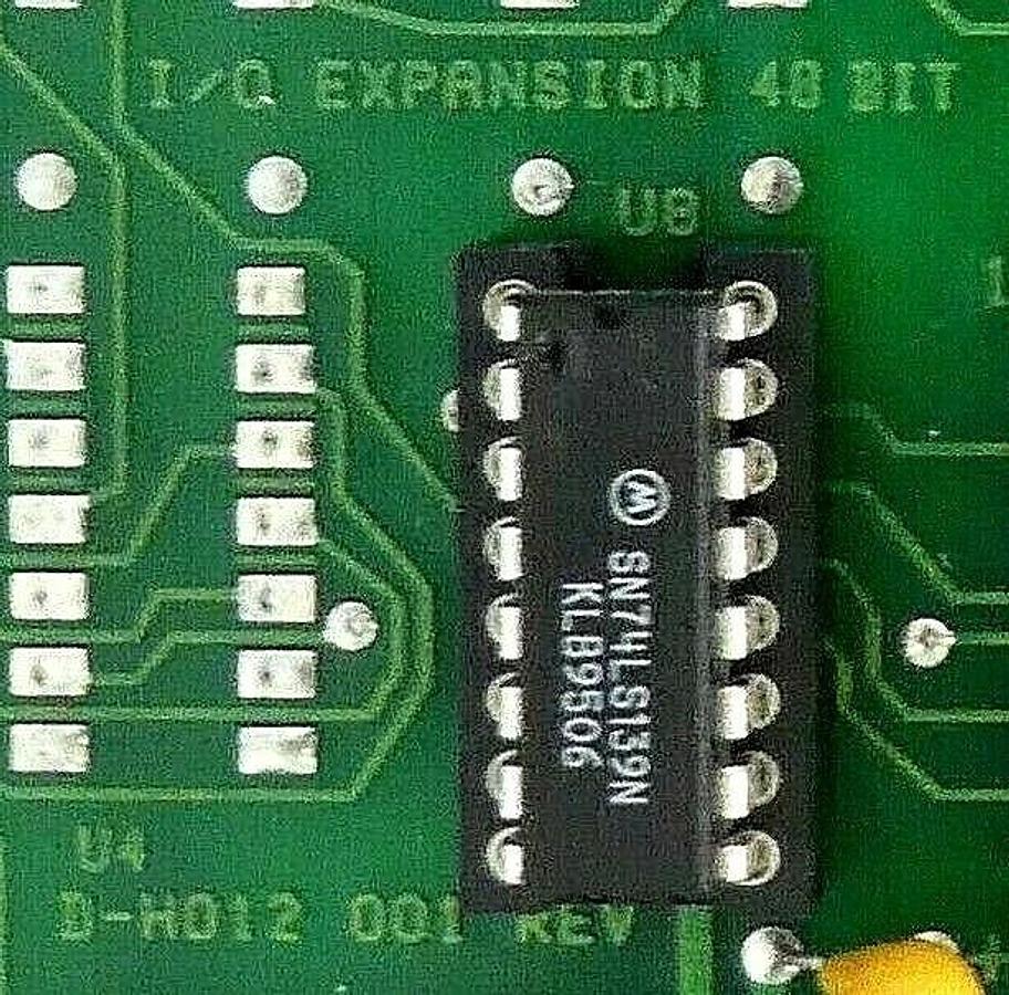 Used Varian Semiconductor VSEA D-H012 001 I/O Expansion PCB Card D-H0124001 Working