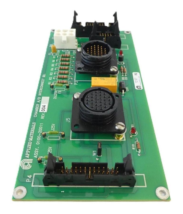Used AMAT Applied Materials 0100-20011 Chamber A/B Interconnect PCB Working Surplus