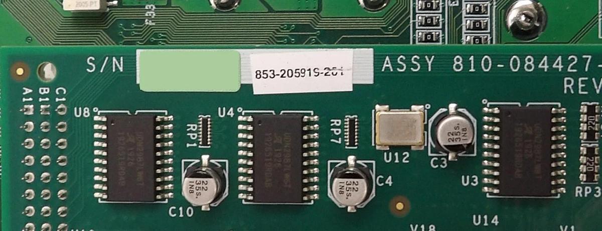 Used Lam Research 853-205919-101 ELD SHARED CON SUPPORT PCB 810-198000-003 Working