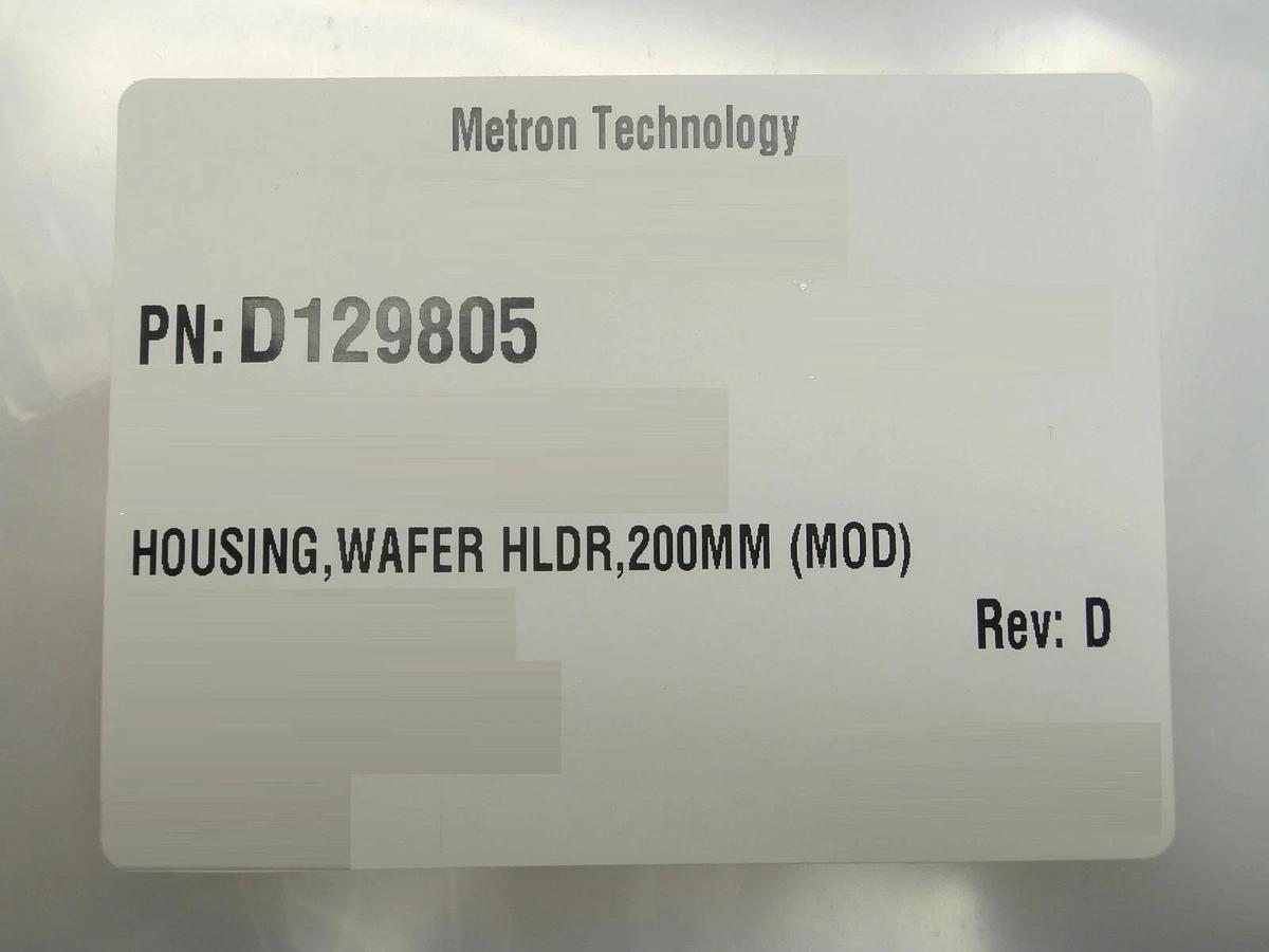 Metron Technology D129805 200mm Wafer Holder Housing (MOD) MRC New