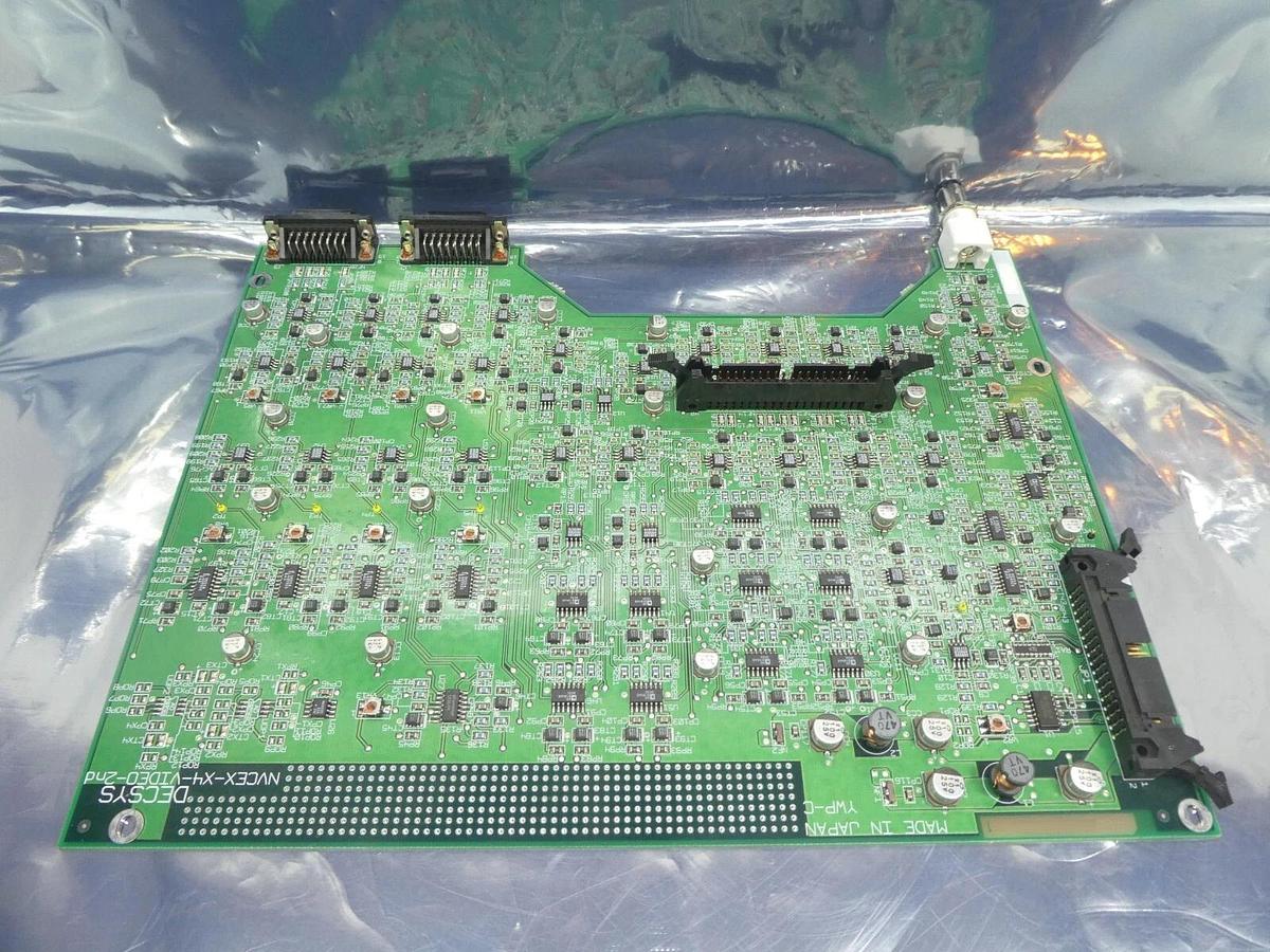 Used DECSYS NVCEX-X4-VIDEO-2nd Camera Control PCB Nikon NSR Series Working Surplus