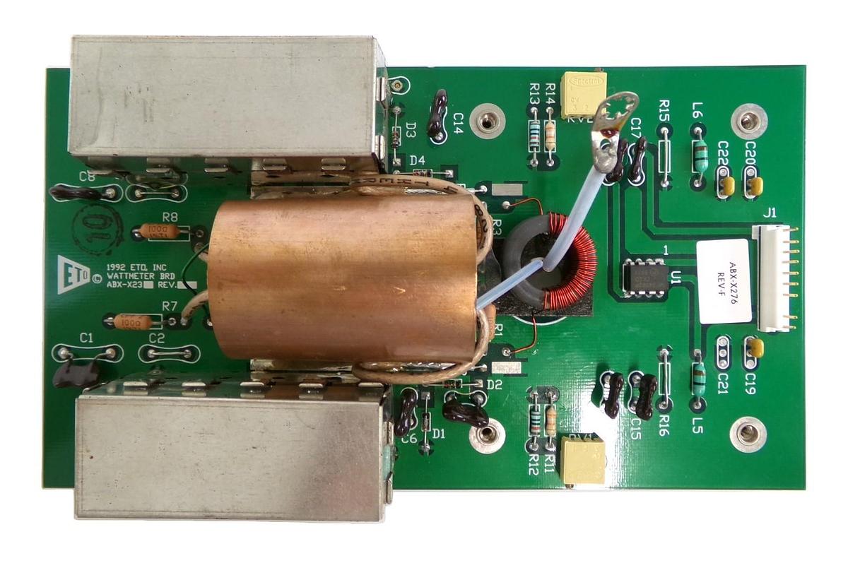 Used ETO Ehrhorn Technological Operations ABX-X276 Wattmeter PCB ABX-X23 Surplus