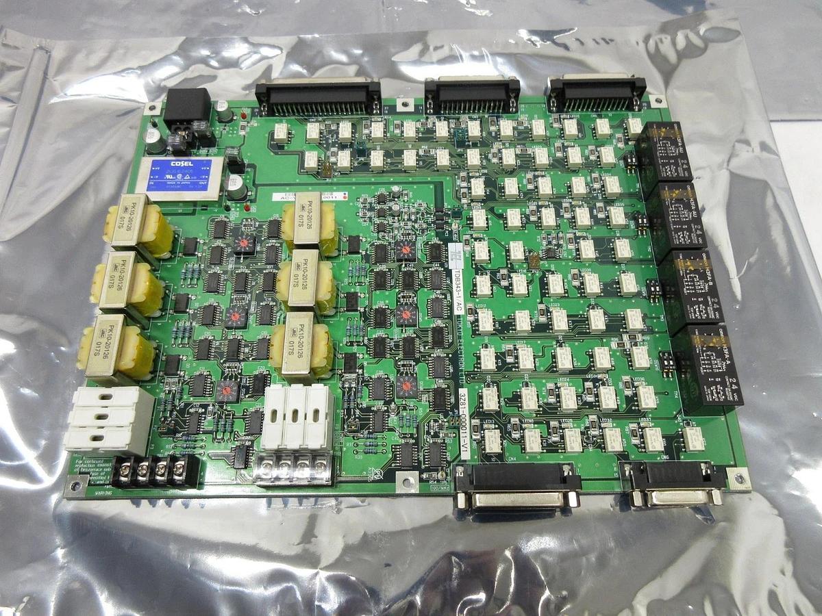 Used TEL Tokyo Electron 3Z81-000011-V1 Interface Board PCB TDB343-1/AC Used