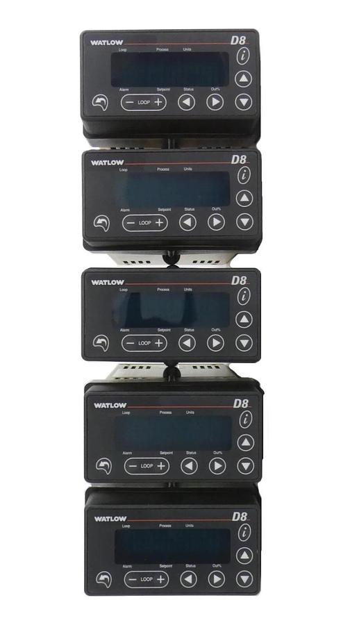 Used Watlow D881-0000-1000 Temperature Controller TB50 D8 AMAT Lot of 5 Working