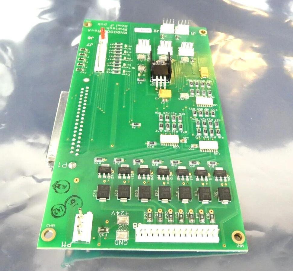 Used Rhetech Inc RN90006 SRD Main Bowl IF Interface PCB Board OEM Refurbished