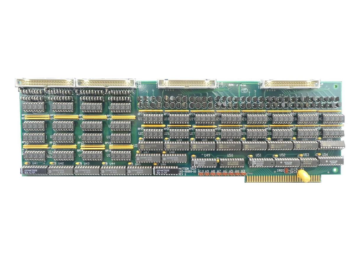 Used Mattson Technology 165-00090-00 Digtal I/O PCB Card Loose Chip Untested As-Is