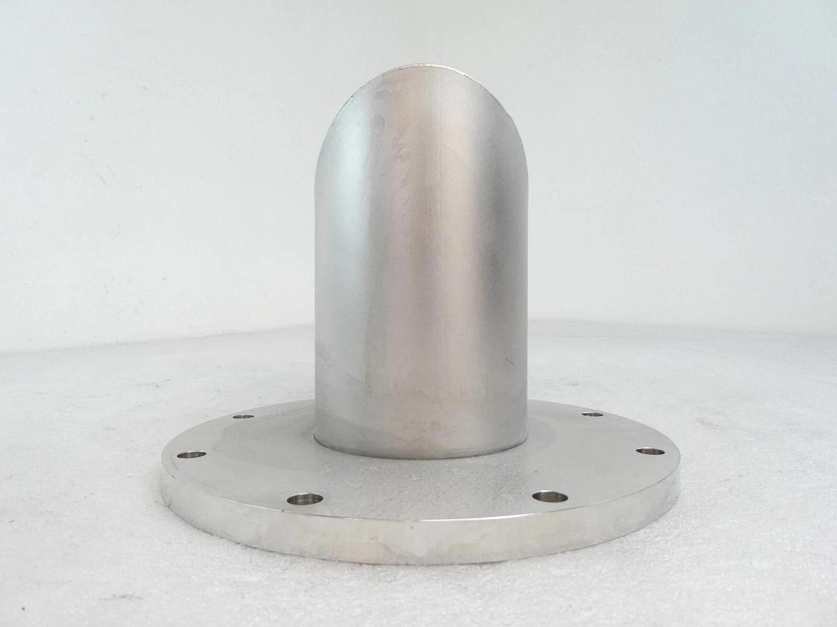 Used Novellus Systems 60-00099-00 UHV 90° Right Angle ISO100 Vacuum Flange Working
