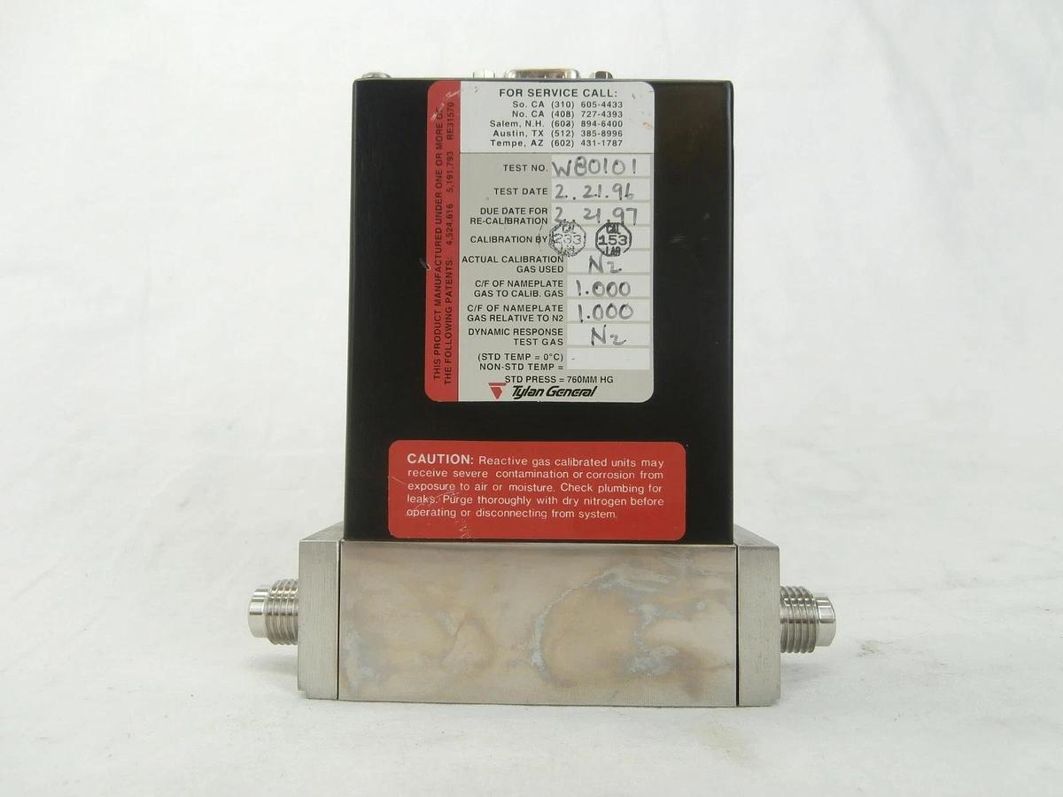 Used Tylan General FC-2902M Mass Flow Controller MFC 2900 Series 2 SLPM N2 Used
