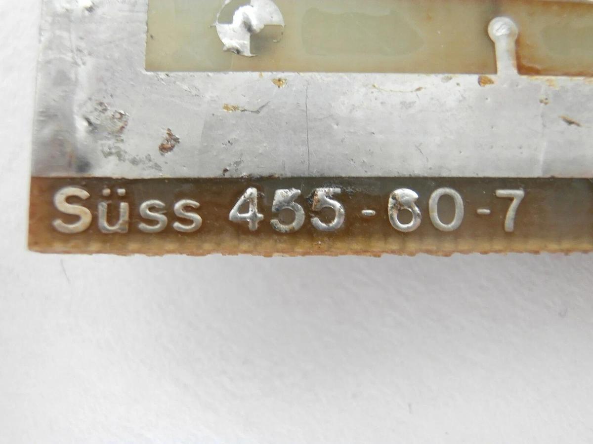 Used Karl Suss 455-60-7 PCB Card 559.7bA MJB 55 Wafer Mask Aligner Working Surplus