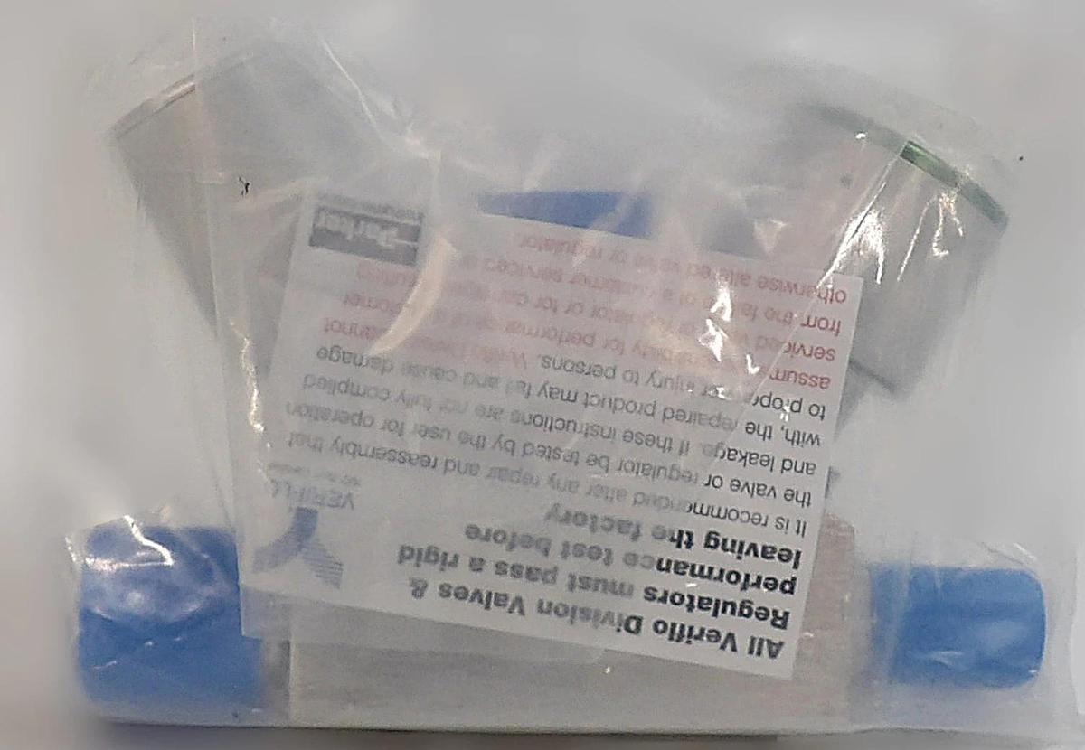 Parker Veriflo 45901171 3-Way Pneumatic Diaphragm Valve 945Y2NO/NCFSMFFA New