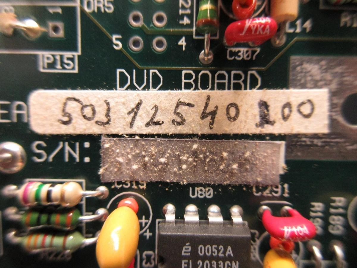 Used Opal 50312540100 DVD Board PCB Card AMAT Applied Materials SEMVision cX Used