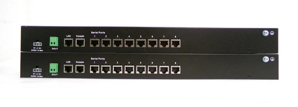 Used Moxa NPort 6650-8-AMAT 16-Port Terminal Server AMAT 0190-38062 Lot of 4 Working