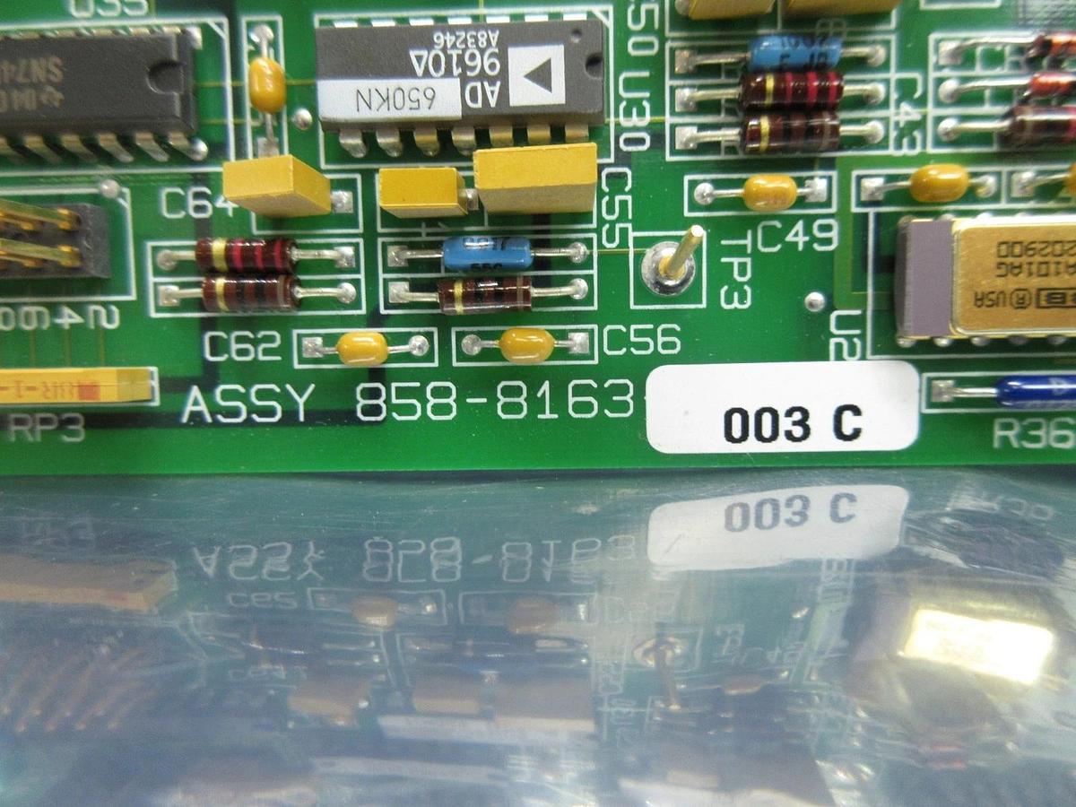 Used SVG Silicon Valley Group 858-8163-003 Processor PCB Card Rev. C 90S Used Working