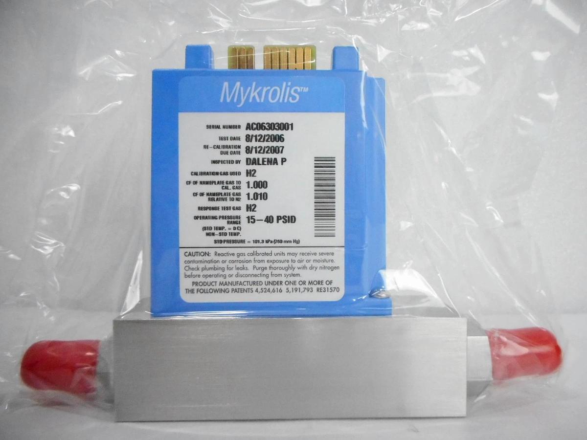 Mykrolis FC-261V Mass Flow Controller MFC 20 SLPM H2 Tylan 260 Series New