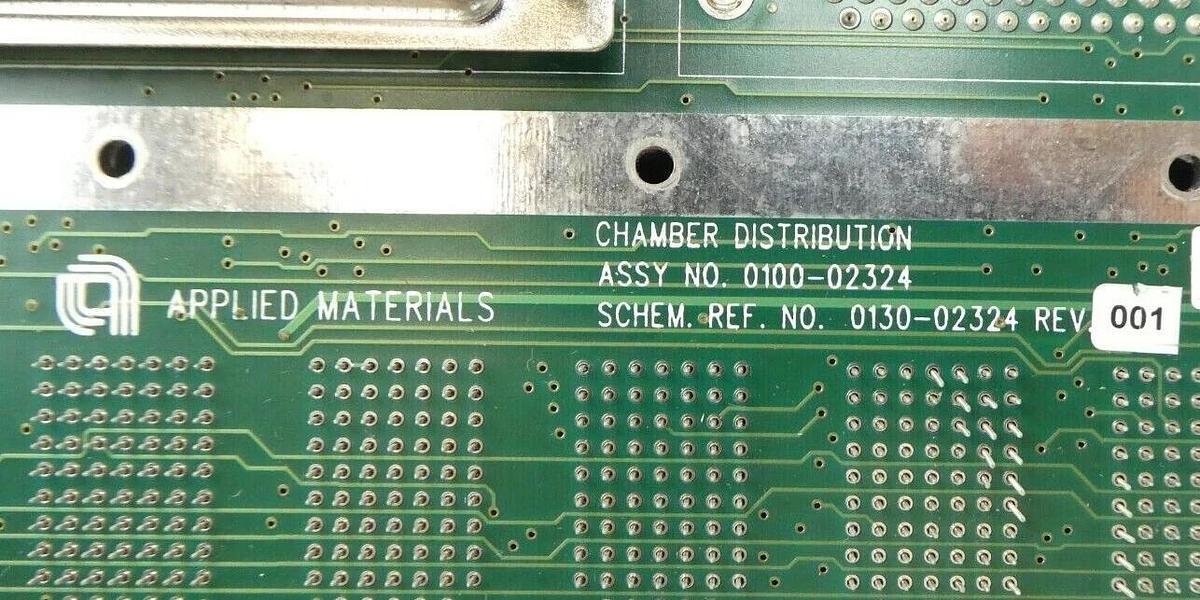 Used AMAT Applied Materials 0100-02324 Chamber Distribution Backplane PCB Working