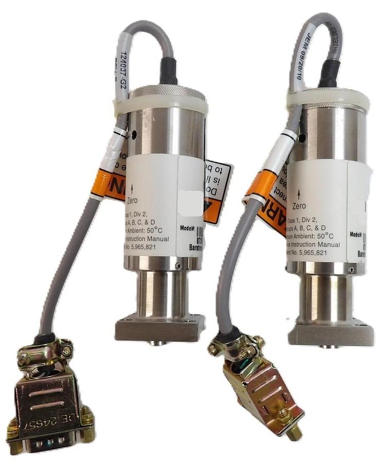 MKS Instruments 872B13TMF4GC1 Mini-Baratron Pressure Transducer Lot of 2 New