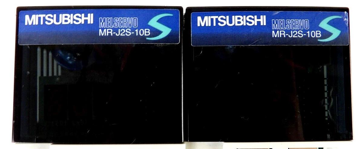 Used Mitsubishi Electric MR-J2S-10B MR-J2S-40B AC Servo Driver MELSERVO Lot of 6