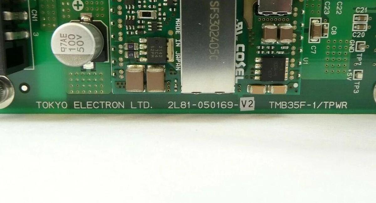 Used TEL Tokyo Electron PCB Control Assy 2L81-050167-V2 2L81-050172-V1 2L81-050169-V2