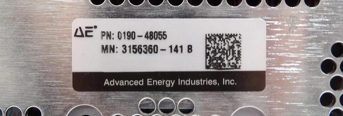 Used HF Paramount 6013 AE Advanced Energy 3156360-141 RF Generator Dented Surplus