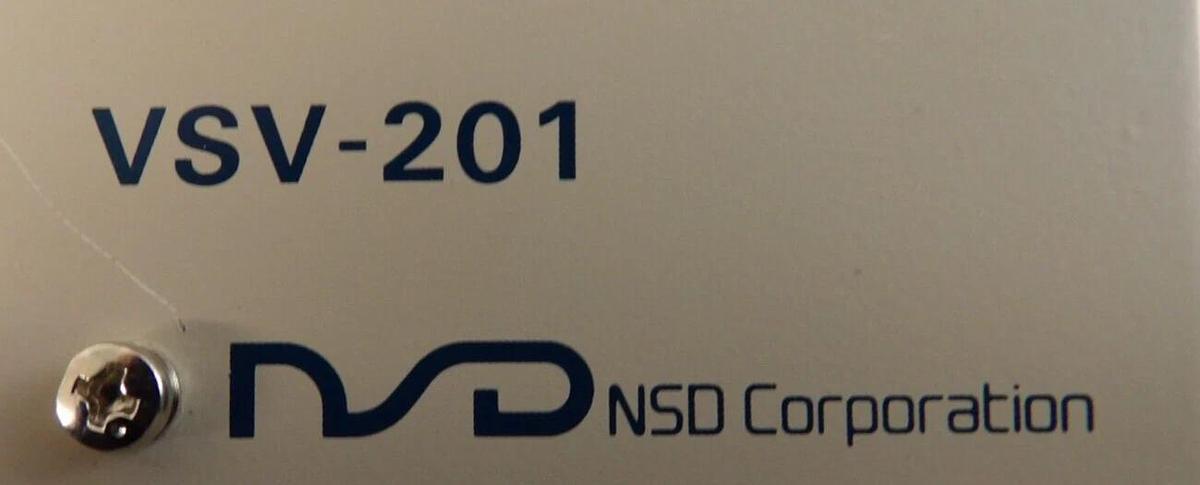 Used NSD Corporation VSV-201-UNNP-1-1.2G-S043 Position Controller VSV-201 Working